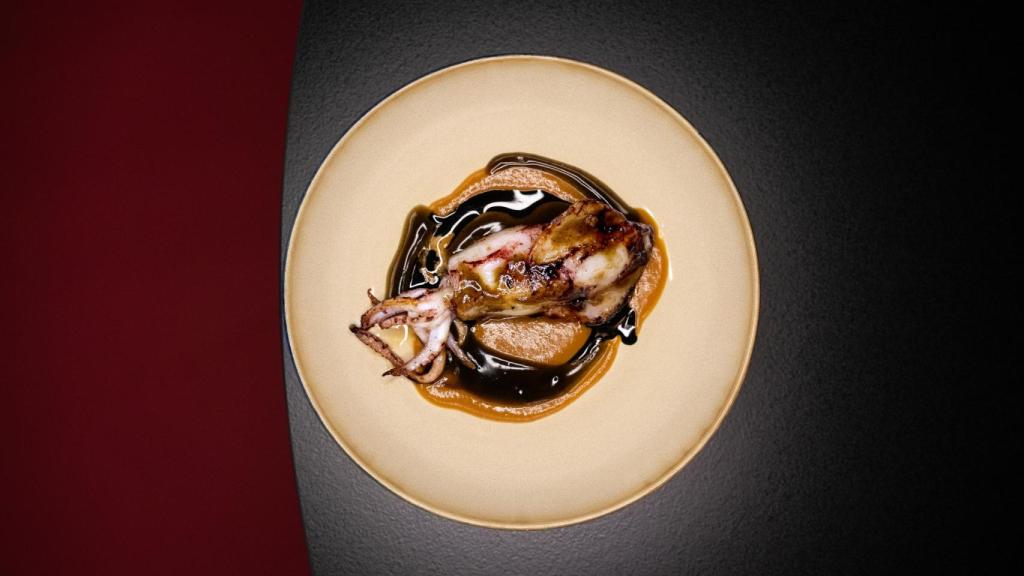 Uno de los platos del Restaurante Alejandro Serrano