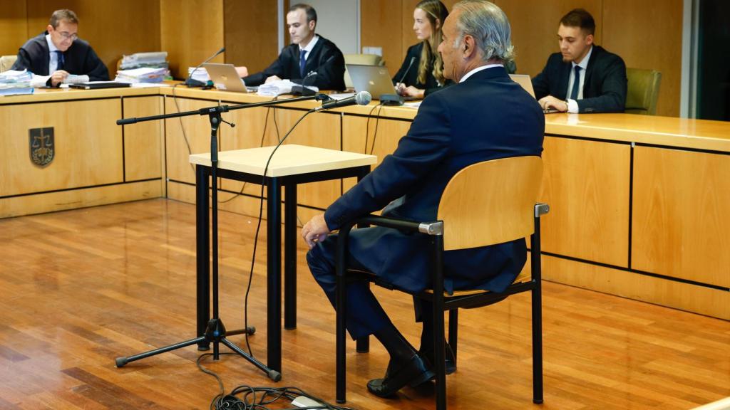 Carlos Luis Iglesias prestando declaración ante el juez.