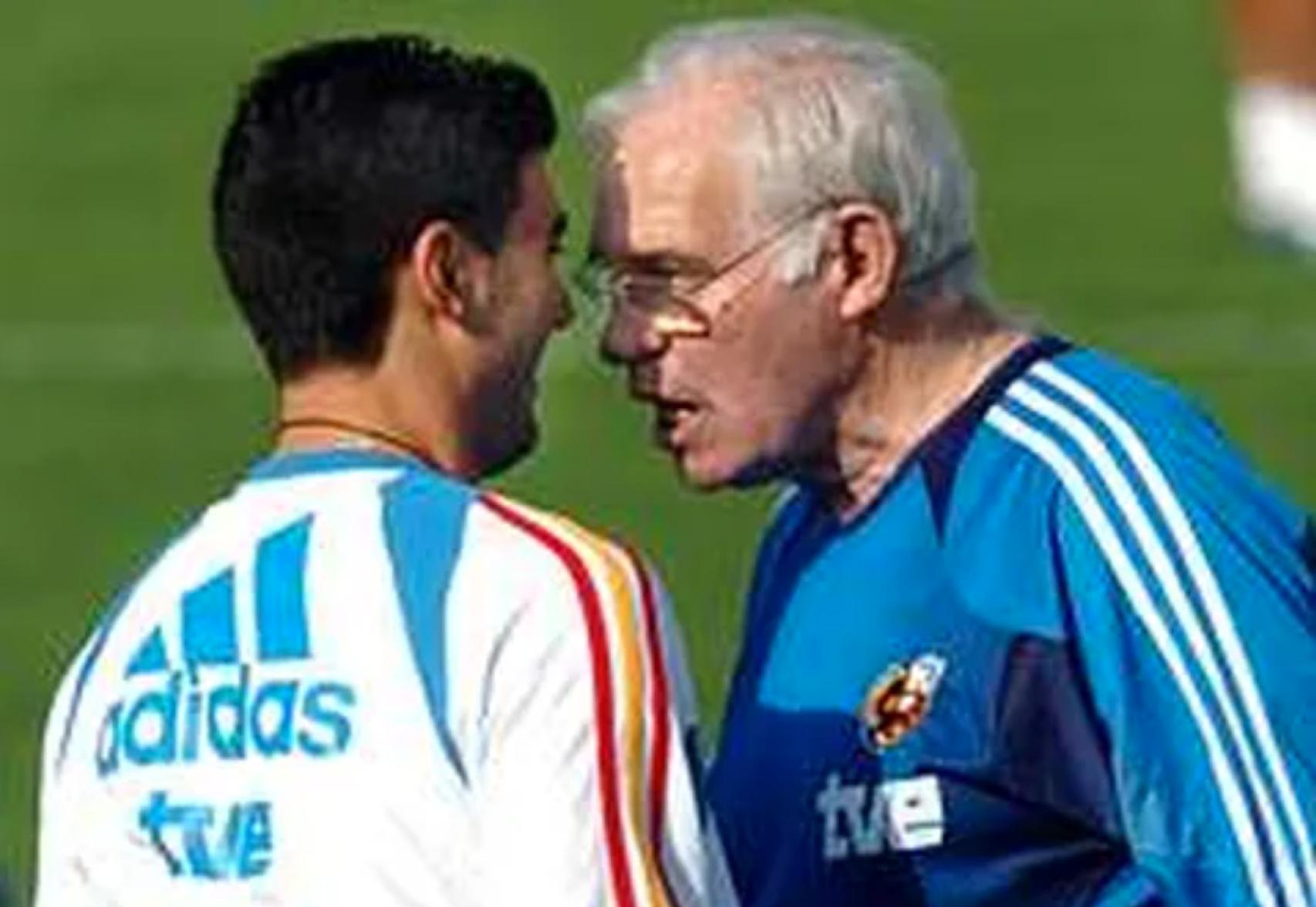 La charla de Luis Aragonés a José Antonio Reyes en la Selección