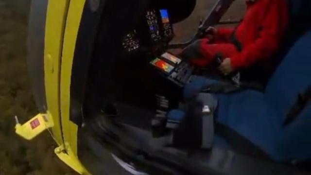 Rescate de un cazador en Tejedo de Ancares