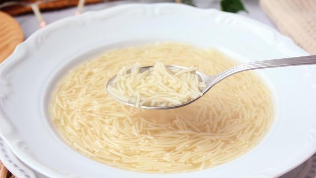 Sopa tradicional.