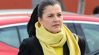 La vidente Cristina Blanco en una imagen de 2017 paseando por las calles de Madrid.