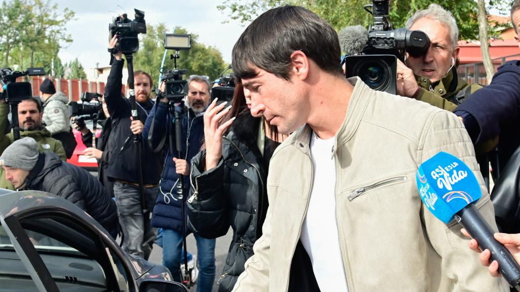 Juan José Ballesta a principios de noviembre en los juzgados de Parla.
