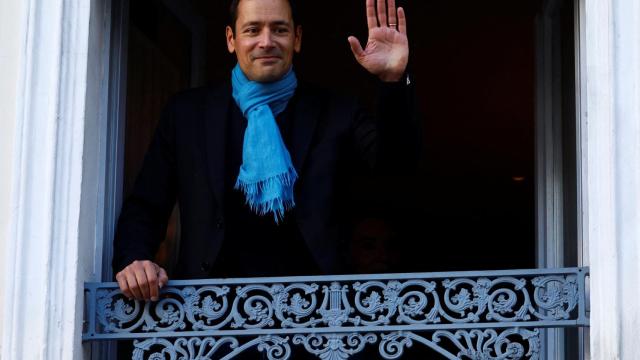 Jean-Baptiste Andrea, ganador del Premio Gongourt. Foto: Gonzalo Fuentes / REUTERS