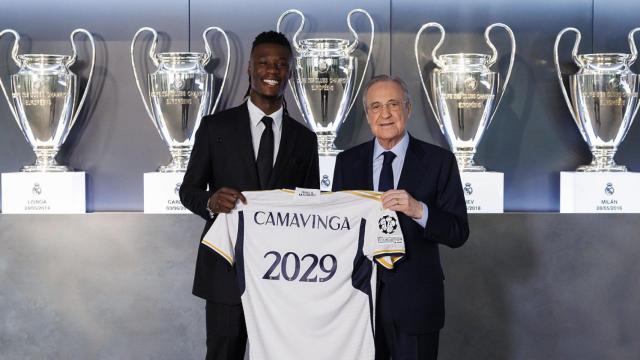 Eduardo Camavinga renueva con el Real Madrid hasta 2029