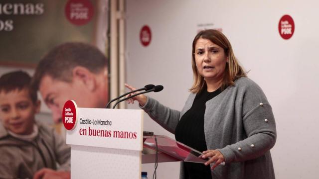 La presidenta del PSOE de Toledo, Tita García Élez. / Foto: Javier Longobardo.