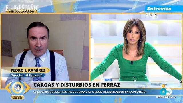 Pedro J. Ramírez este martes en 'La Mirada Crítica'.