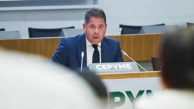 El presidente de Cepyme, Gerardo Cuerva.
