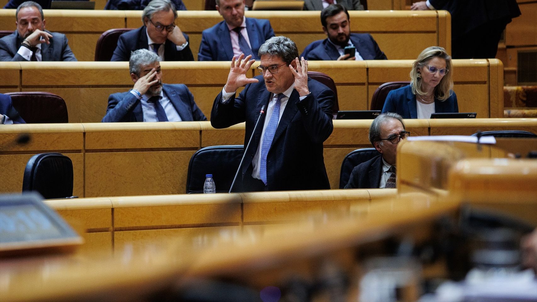 El ministro de Inclusión, Seguridad Social y Migraciones en funciones, José Luis Escrivá.