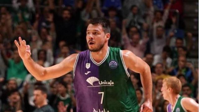 Jonathan Barreiro, jugador del Unicaja de Málaga