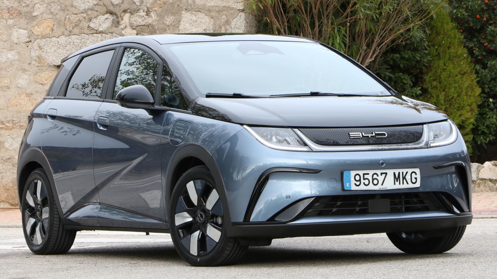 Versión probada del BYD Dolphin con el motor de 204 CV y la batería de 60 kWh.