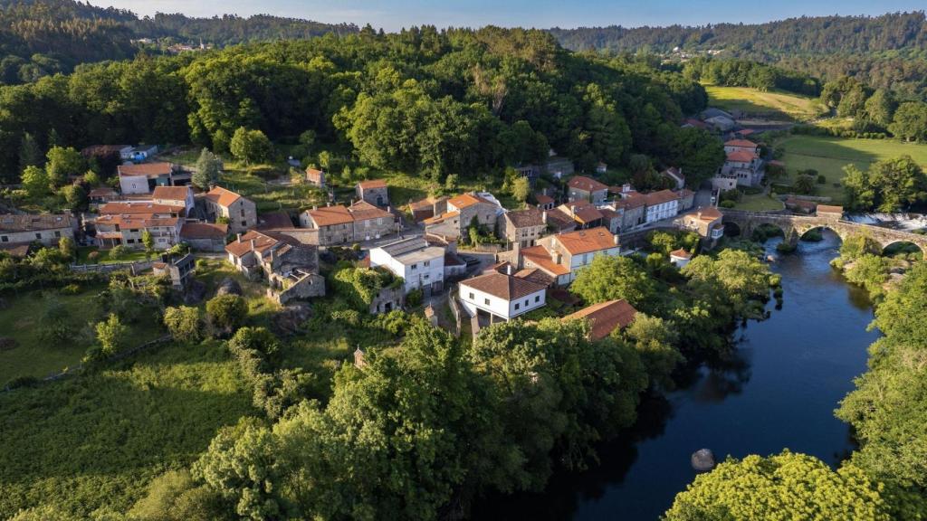 Vista aérea de Ponte Maceira