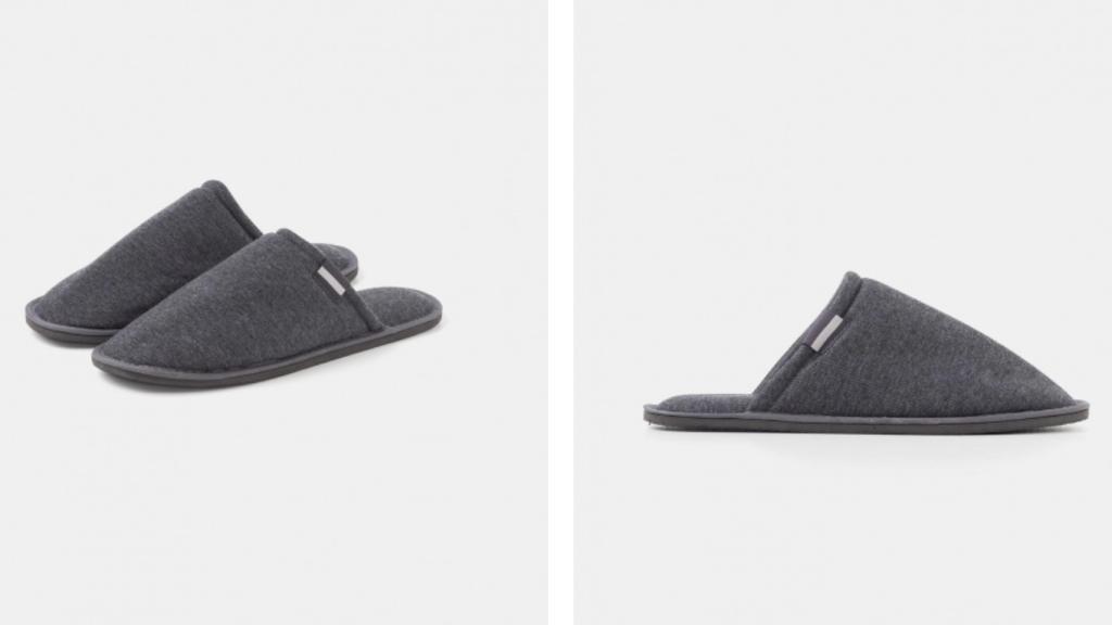Zapatillas de estar por casa.