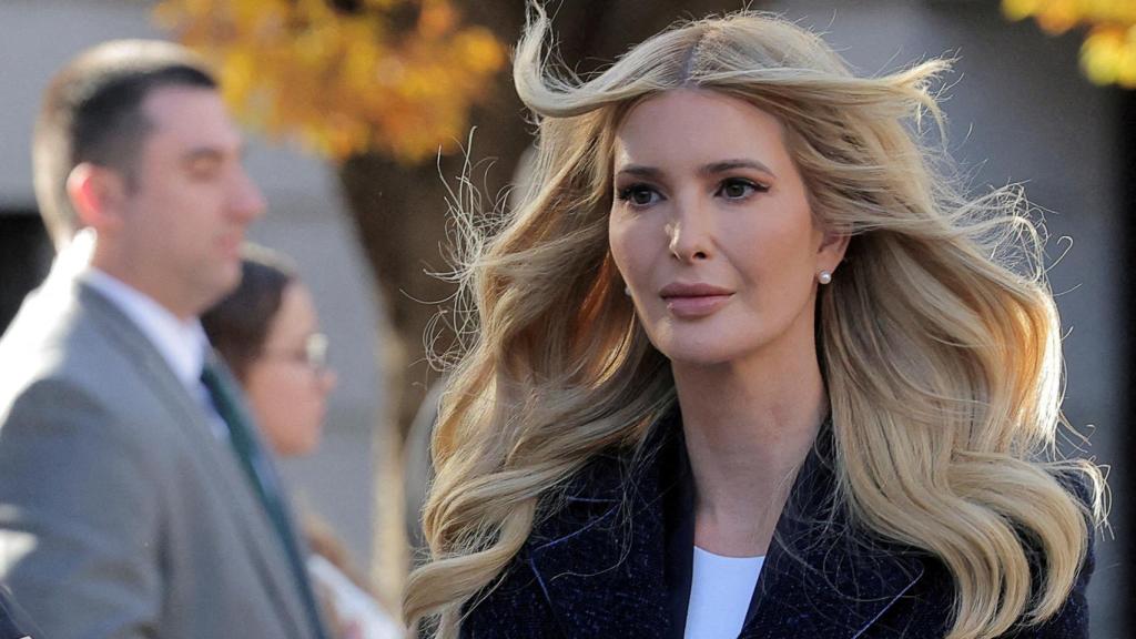 Ivanka Trump asiste al juicio por fraude civil de la Organización Trump, este miércoles en Nueva York.