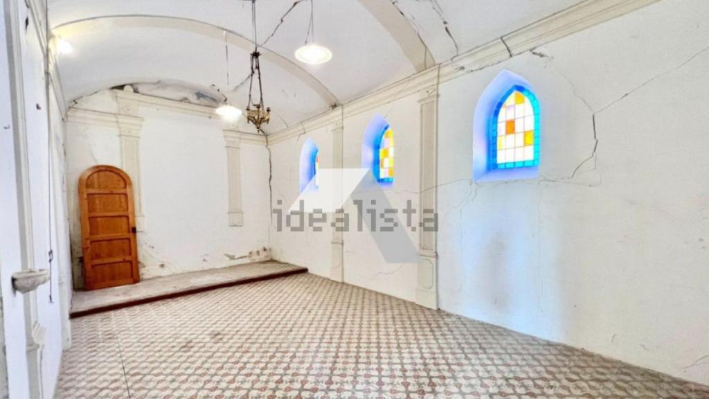 Interior de la capilla de El Regalo.