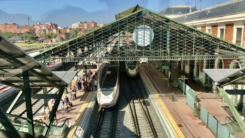 La estación de tren Campo Grande de Valladolid