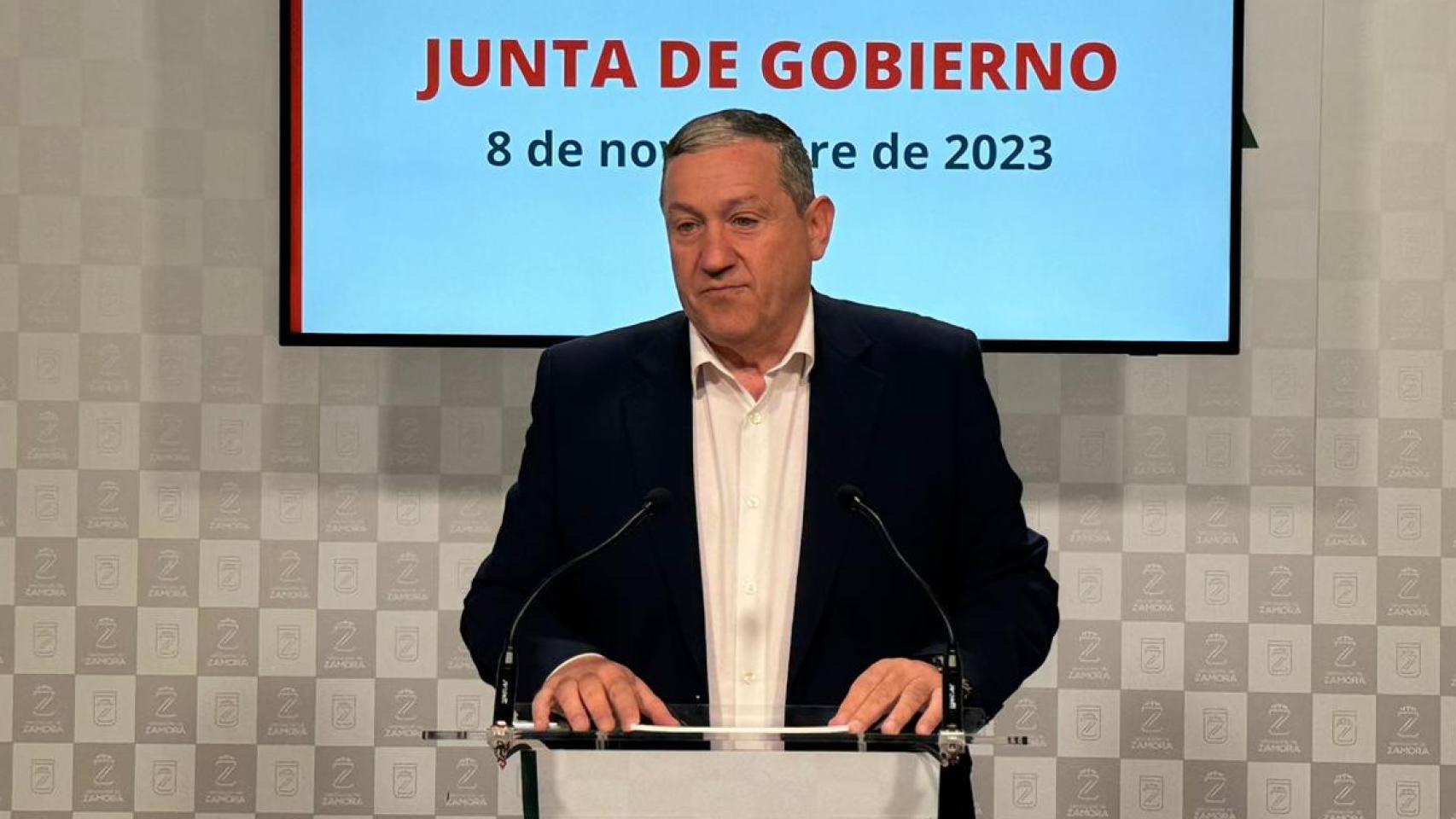 El presidente de la Diputación de Zamora, Javier Faúndez