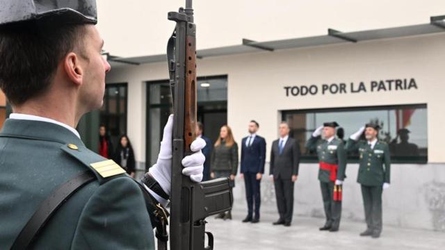 Inauguración del nuevo cuartel de la Guardia Civil de Fuentesaúco