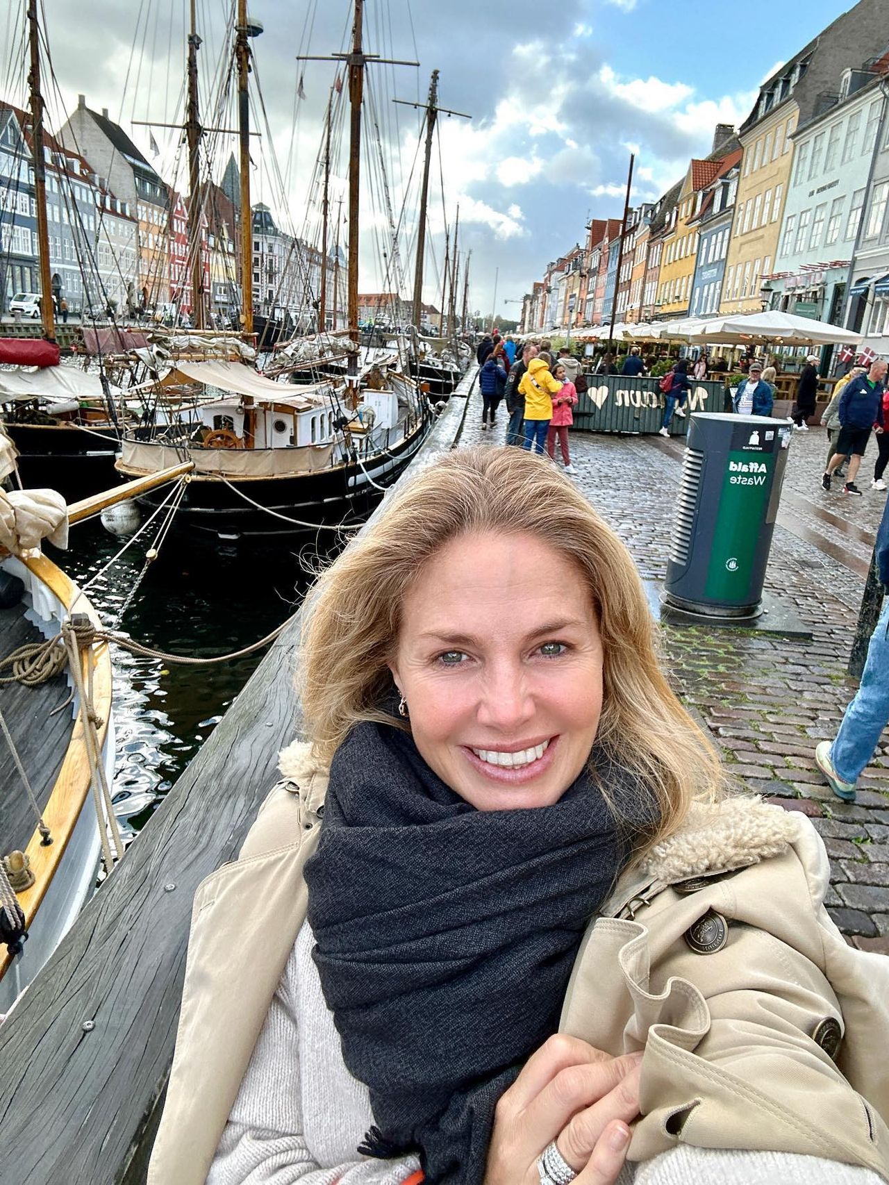 Genoveva Casanova en Copenhague, el pasado 6 de octubre.