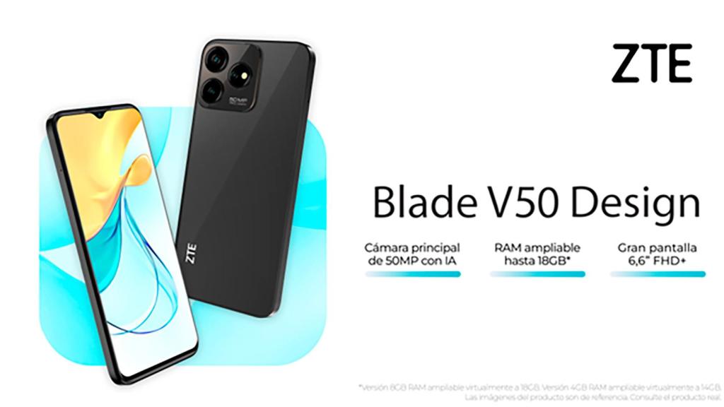 ZTE Blade V50 Design