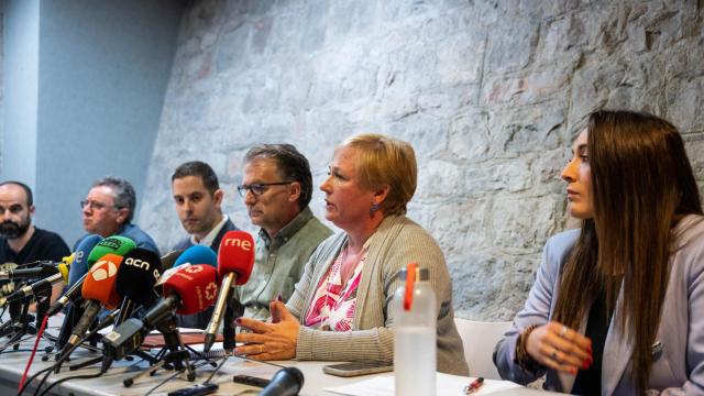 Representantes sindicales de los comités generales de empresa del grupo Renfe y ADIF