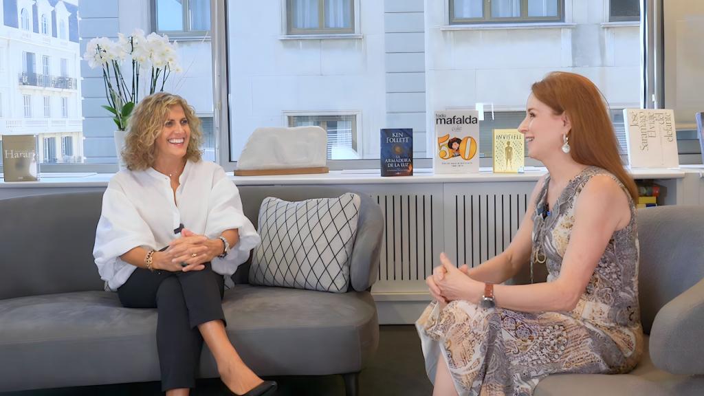 La CEO del grupo editorial, en entrevista con Gloria Lomana.