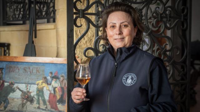 Ana Domínguez, la capataz de Williams & Humbert, la mayor bodega de Europa, situada en Jerez.