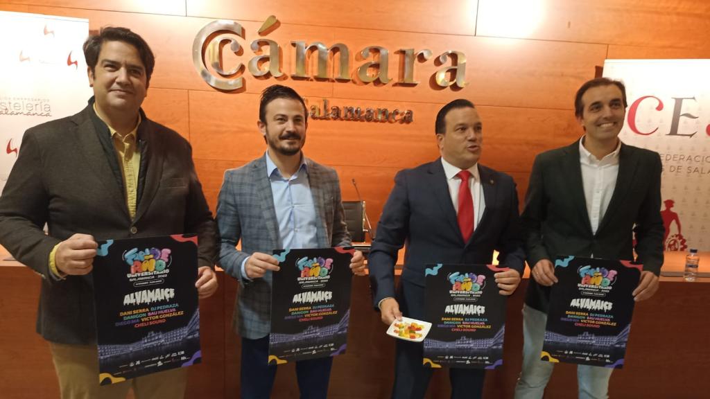 Presentación del Fin de Año Universitario, en la Cámara de Comercio de Salamanca