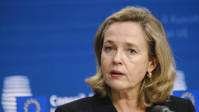 La vicepresidenta Nadia Calviño