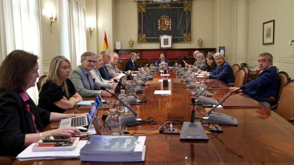 Reunión del Consejo General del Poder Judicial, en  una imagen de archivo./