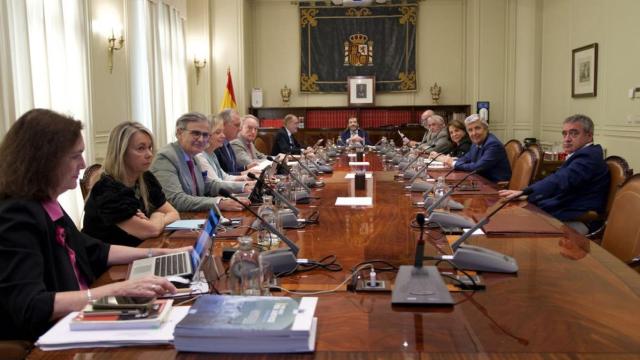 Reunión del Consejo General del Poder Judicial, en  una imagen de archivo./