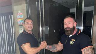 Luis y Gustavo, socios de la empresa de desalojos de okupas 'DesokupaCyL'