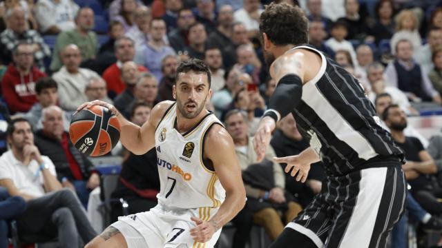 Campazzo, en una acción frente al Virtus Bolonia