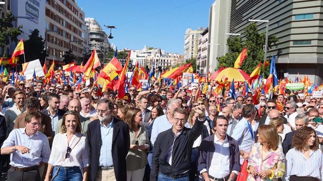 Los lugares de Galicia donde el PP convoca este domingo a manifestarse contra la amnistía