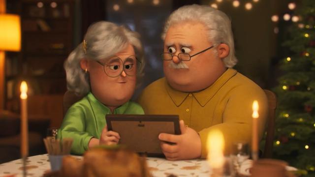 Un fotograma del anuncio de Navidad de 'Suchard'.