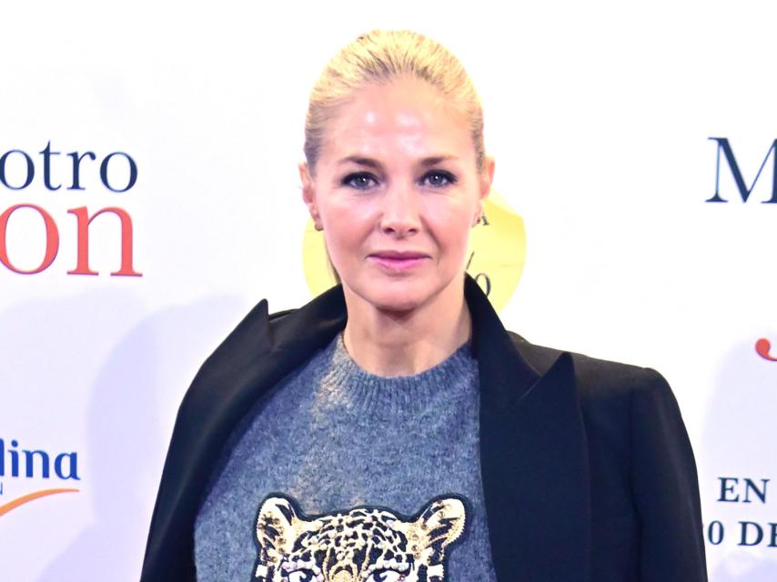 La empresaria y 'socialité' Genoveva en uno de sus últimos eventos sociales: el estreno de la película 'Mi otro Jon', en octubre.