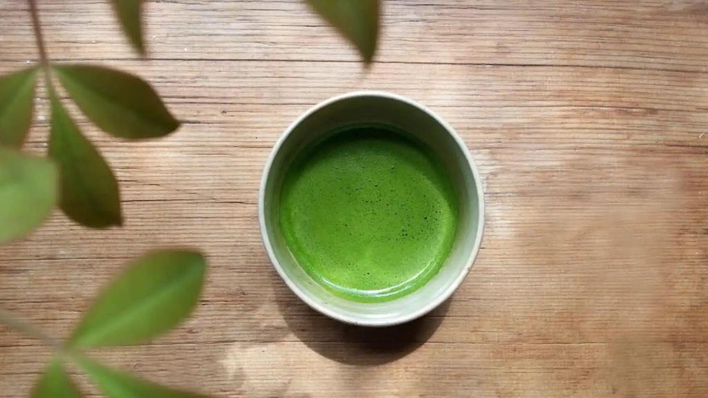 Imagen de archivo del té Matcha.