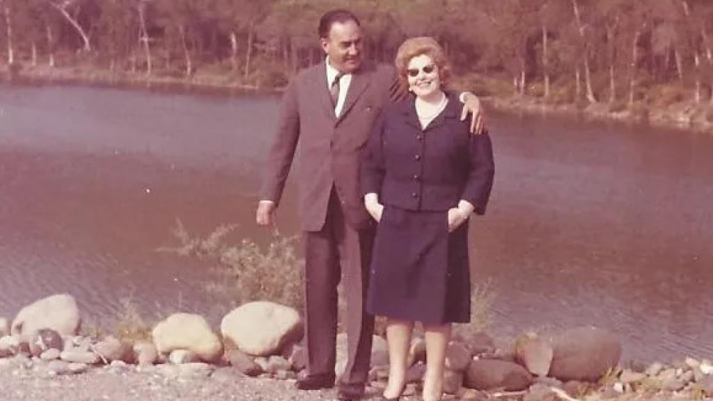 El matrimonio José Banús y Pilar Calvo de Léon.