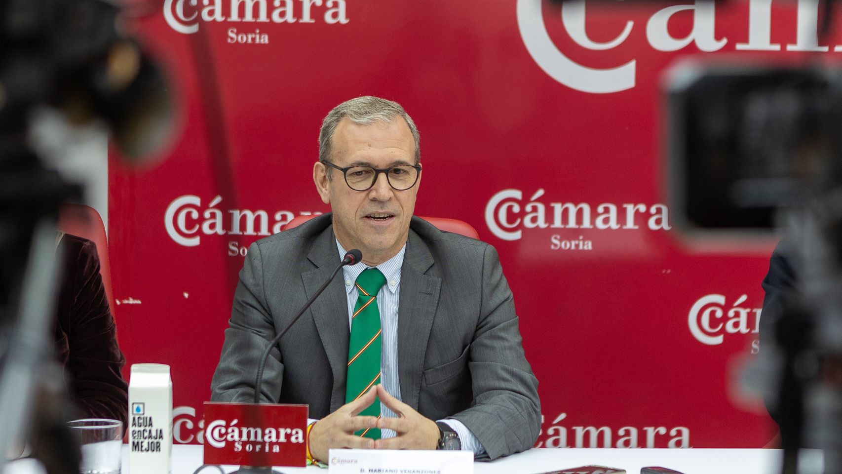 El consejero de Industria presenta la II Feria de Empleo y Emprendimiento de Soria