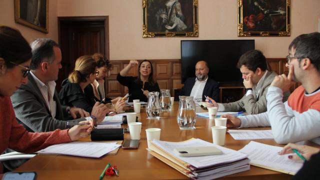 Junta de Gobierno local celebrada este viernes en el Ayuntamiento de Palencia