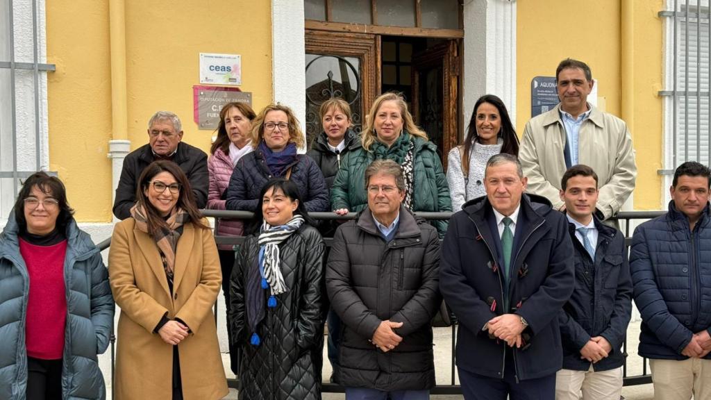 Inauguración de las nuevas instalaciones del CEAS en Fuentesaúco con Javier Faúndez