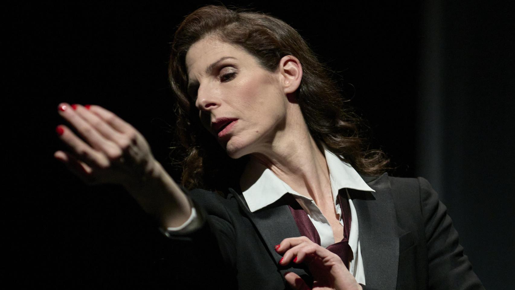 Beatriz Argüello en 'Vano fantasma de niebla y luz'. Foto: Pablo Lorente