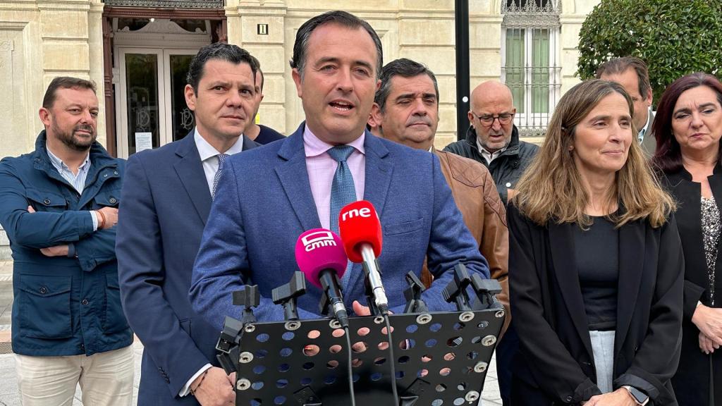 David Moreno, en comparecencia ante los medios