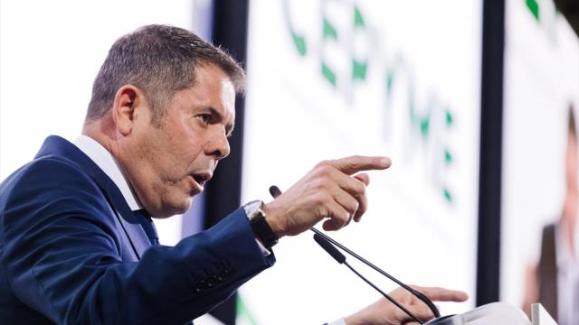 El presidente de la Cepyme, Gerardo Cuerva.