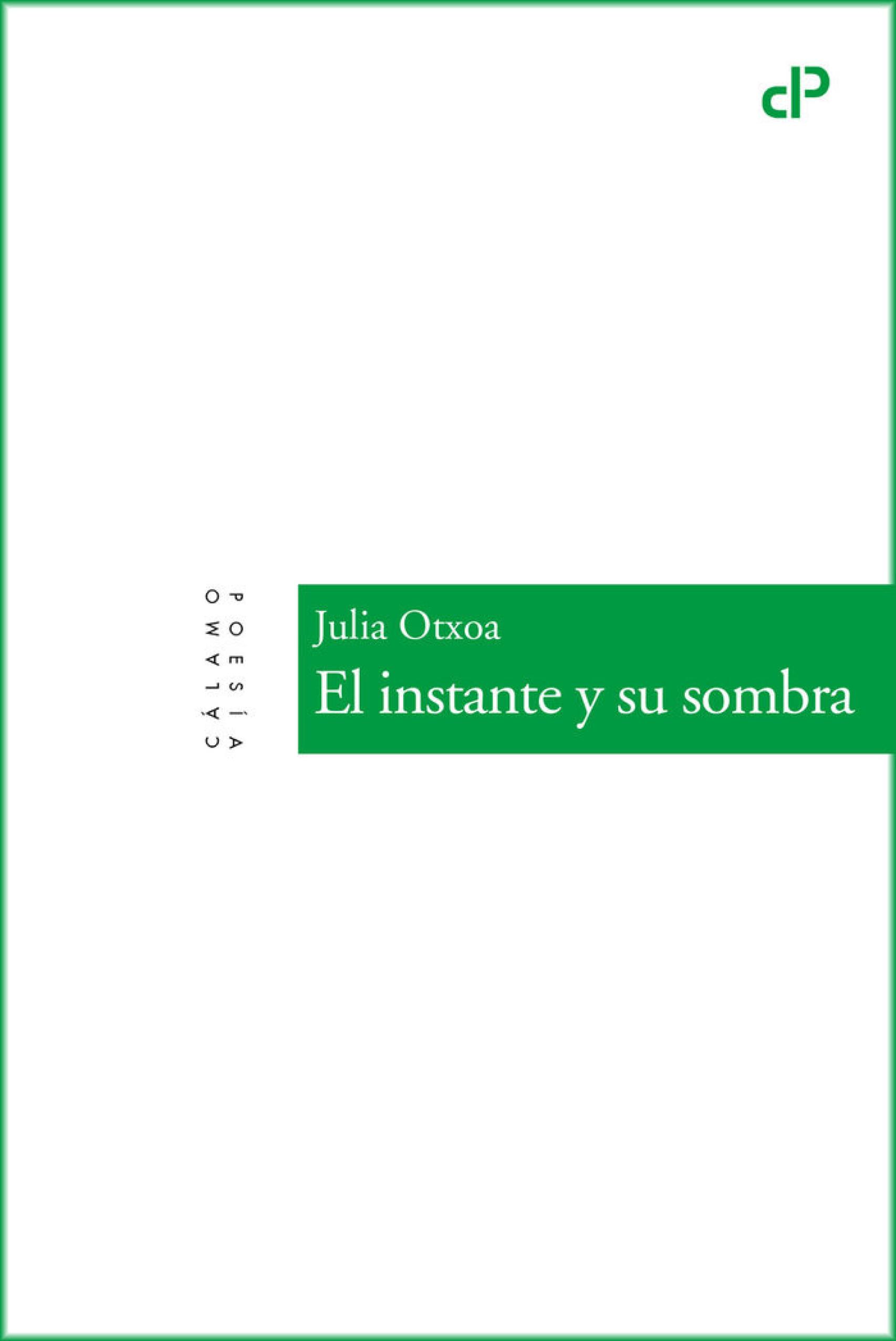 Portada de 'El instante y su sombra'