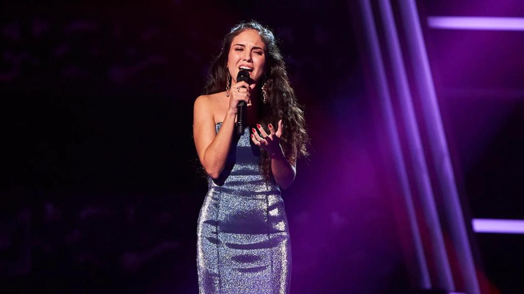 Maria del Mar Santoyo en 'La Voz'.