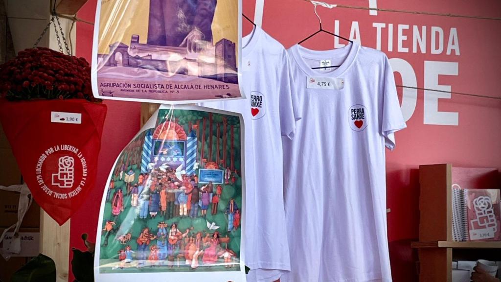 Venta de camisetas de Perro y Perra Sanxe por 4,75 euros.