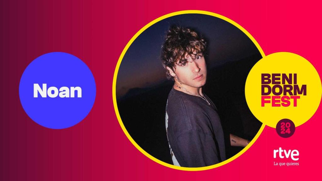 Noan en la imagen promocional del Benidorm Fest 2024.