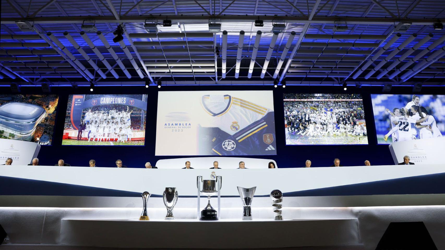 Asamblea General de Socios 2023 del Real Madrid