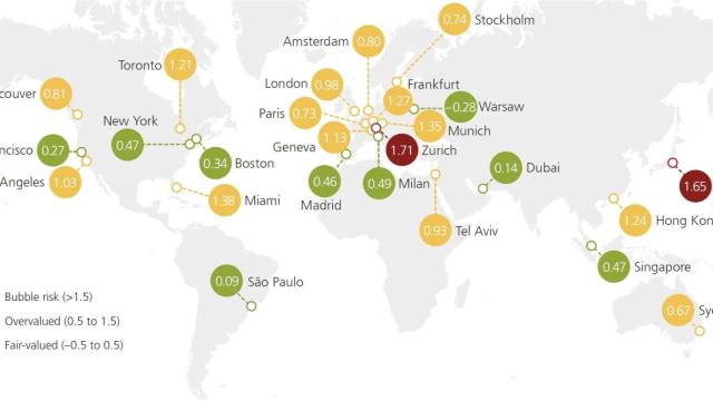 La burbuja inmobiliaria mundial.